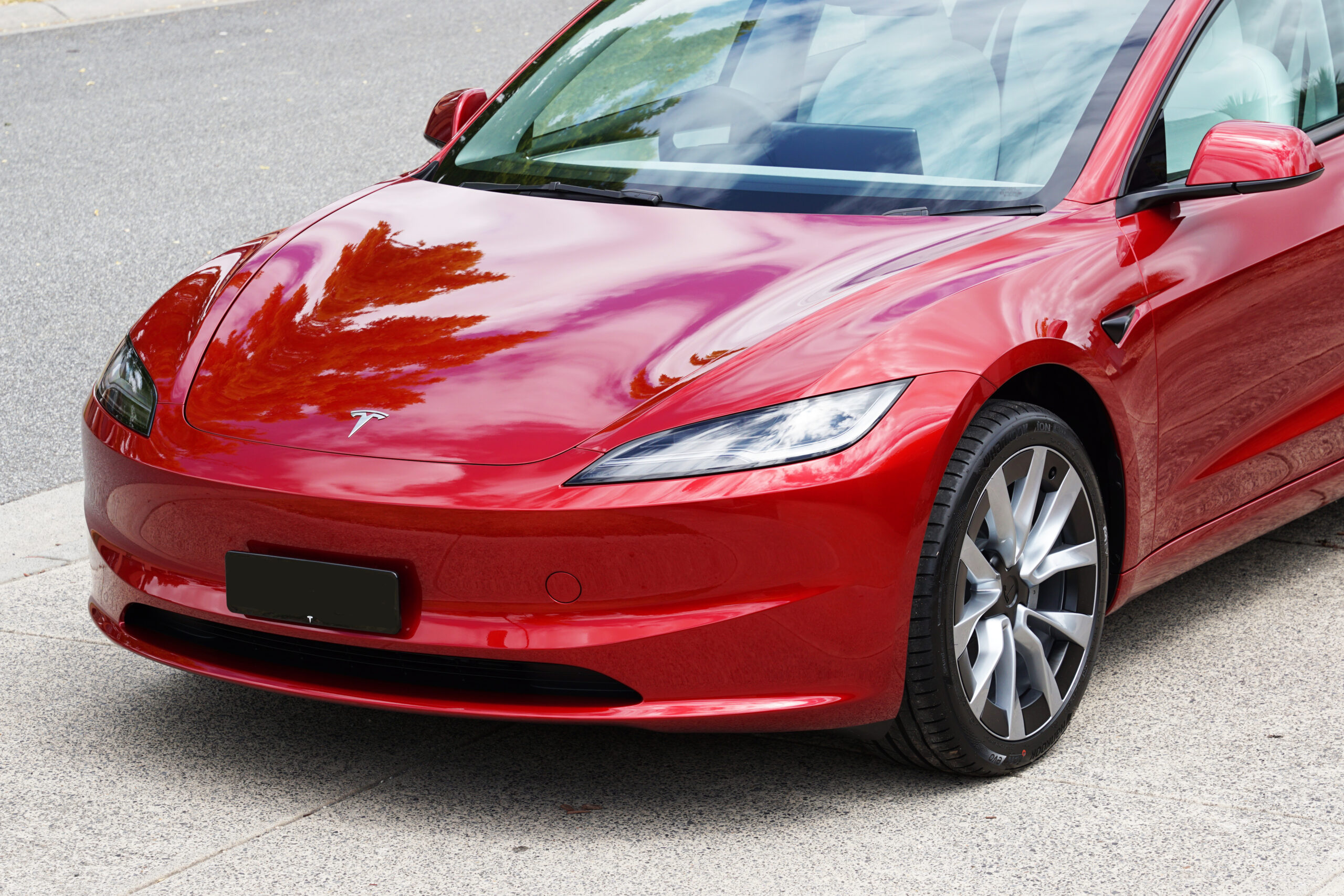 Red Tesla